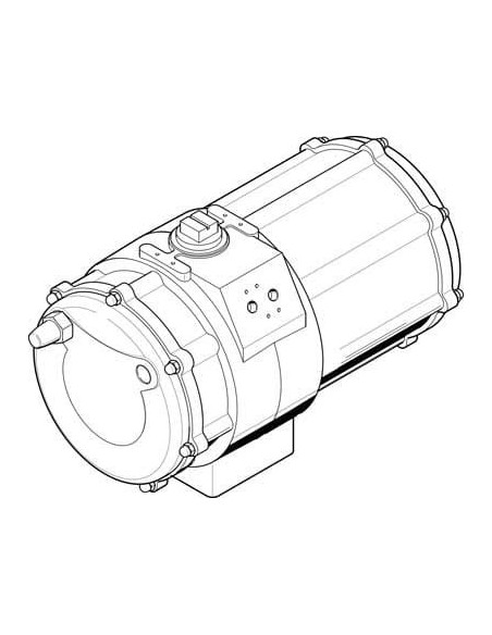 DAPS-2880-090-R-F16 Napęd wahadłowy | Pneumatyka | Eshop Dopak | Wszystko dla Przemysłu