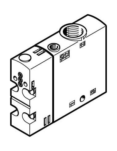 CPE18-P1-3OLS-1/4 Zawór podstawowy | Pneumatyka | Eshop Dopak | Wszystko dla Przemysłu
