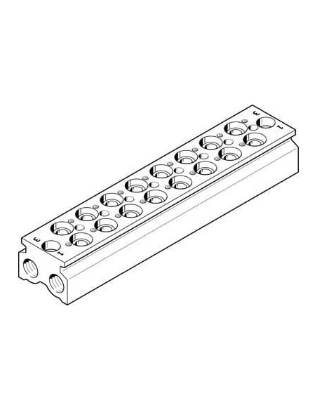 CPE18-3/2-PRS-3/8-8 Blok przyłączeniowy | Pneumatyka | Eshop Dopak | Wszystko dla Przemysłu