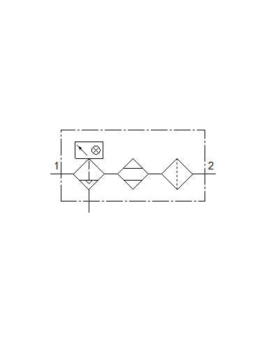 PDAD-22-G3/8 Osuszacz adsorpcyjny | Pneumatyka | Eshop Dopak | Wszystko dla Przemysłu