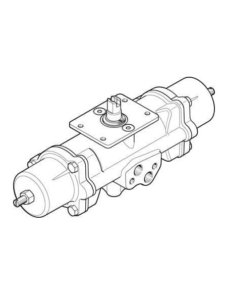 DAPS-0015-090-RS4-F03-CR Napęd wahadłowy | Pneumatyka | Eshop Dopak | Wszystko dla Przemysłu