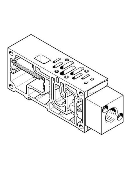 VABV-S6-1Q-G12 Płyta łączeniowa | Pneumatyka | Eshop Dopak | Wszystko dla Przemysłu