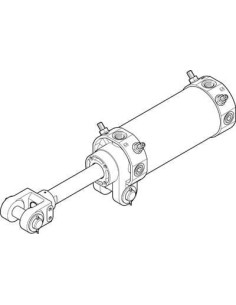 DW-80-100-Y-AB Siłownik z mocowaniem przegubowym | Pneumatyka | Eshop Dopak | Wszystko dla Przemysłu