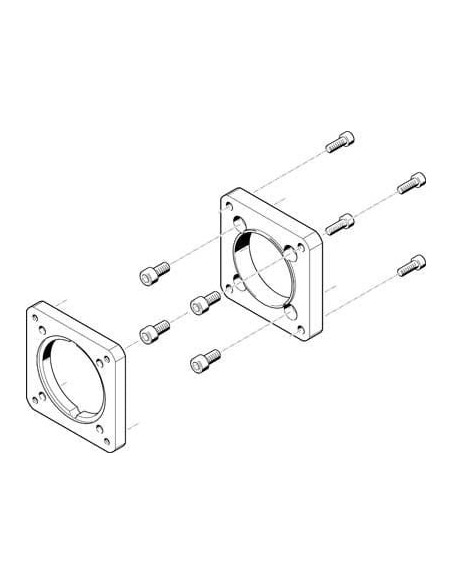 EAMF-A-95A-120G Kołnierz silnika | Elektryka | Eshop Dopak | Wszystko dla Przemysłu
