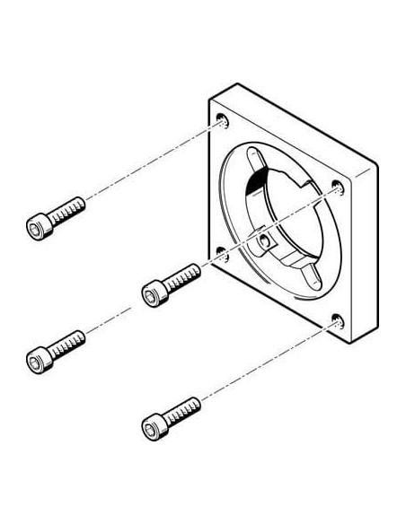EAMF-A-48A-87A Kołnierz silnika | Elektryka | Eshop Dopak | Wszystko dla Przemysłu