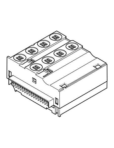 VMPAL-EVAP-10-2-4 Moduł łączący-elektryczny | Pneumatyka | Eshop Dopak | Wszystko dla Przemysłu