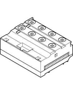 VMPAL-EVAP-14-1-4 Moduł łączący-elektryczny | Pneumatyka | Eshop Dopak | Wszystko dla Przemysłu