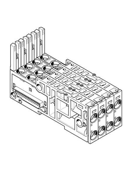 VMPAL-AP-4X10 Płyta przyłączeniowa | Pneumatyka | Eshop Dopak | Wszystko dla Przemysłu