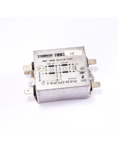 Filtr przeciwzakłóceniowy 250 V, FMW2-52-2/1,25, TIMONTA | Elektryka | Eshop Dopak | Wszystko dla Przemysłu