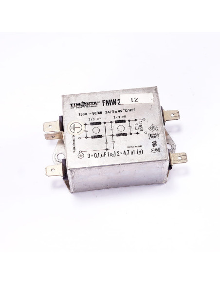 Filtr przeciwzakłóceniowy 250 V, FMW2-52-2/1,25, TIMONTA | Elektryka | Eshop Dopak | Wszystko dla Przemysłu