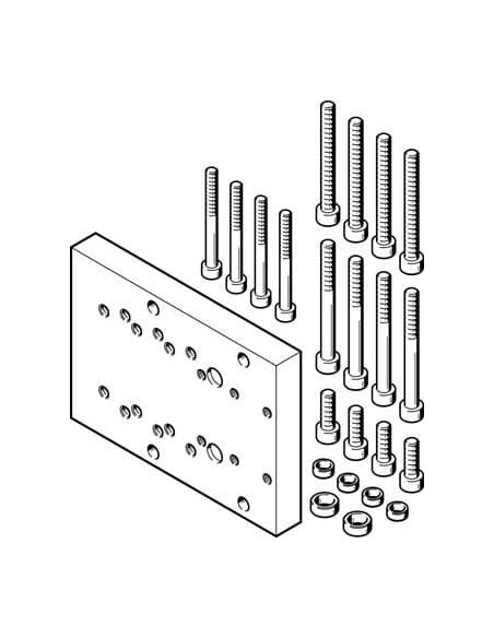DHAA-D-L-40-G7-25 Zespół adaptera | Mechanika Przemysłowa | Sklep Eshop Dopak