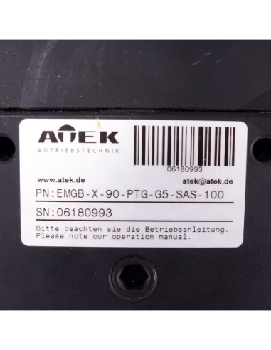 Przekładnia, EMGB-X-90-PTG-G5-SAS-100, ATEK | Mechanika Przemysłowa | Sklep Eshop Dopak