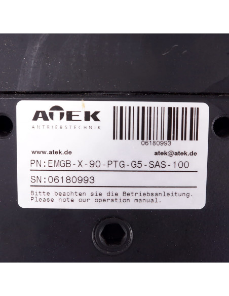 Przekładnia, EMGB-X-90-PTG-G5-SAS-100, ATEK | Mechanika Przemysłowa | Sklep Eshop Dopak