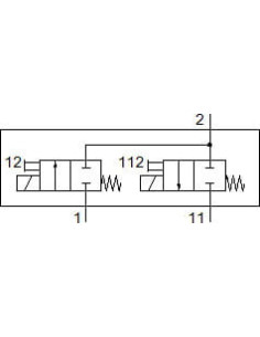 MHA1-2X2/2G-1,5-4-4-4 Zawór podciśnieniowy | Pneumatyka | Eshop Dopak | Wszystko dla Przemysłu 2