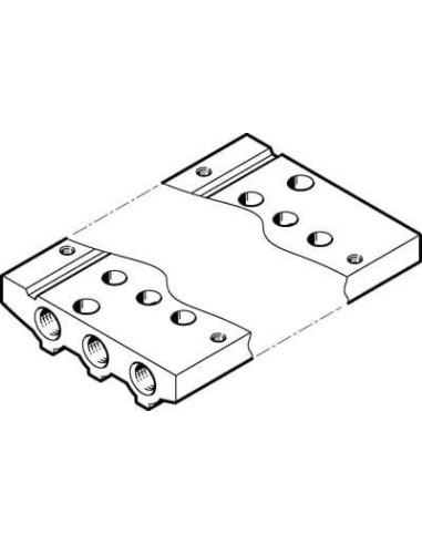 VABM-L1-10AS-M5-9 Listwa przyłączeniowa | Pneumatyka | Eshop Dopak | Wszystko dla Przemysłu