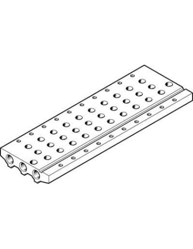VABM-L1-10AS-M5-10 Listwa przyłączeniowa | Pneumatyka | Eshop Dopak | Wszystko dla Przemysłu