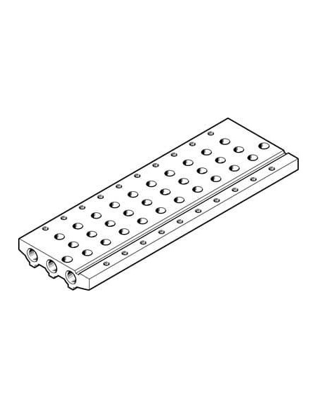 VABM-L1-10AS-M5-10 Listwa przyłączeniowa | Pneumatyka | Eshop Dopak | Wszystko dla Przemysłu