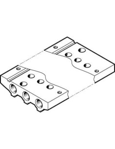 VABM-L1-10AS-M5-16 Listwa przyłączeniowa | Pneumatyka | Eshop Dopak | Wszystko dla Przemysłu