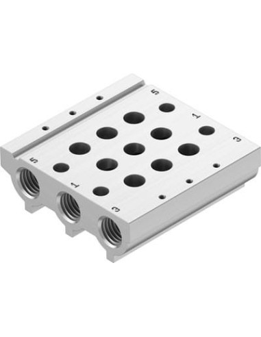 VABM-L1-10S-G18-3 Listwa przyłączeniowa | Pneumatyka | Eshop Dopak | Wszystko dla Przemysłu