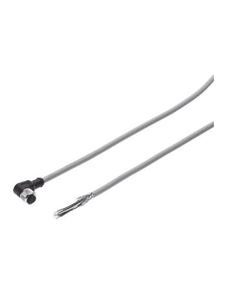 NEBU-M12W8-K-10-N-LE8 Gniazdo wtykowe z kablem | Przewody i Złącza | Eshop Dopak | Wszystko dla Przemysłu