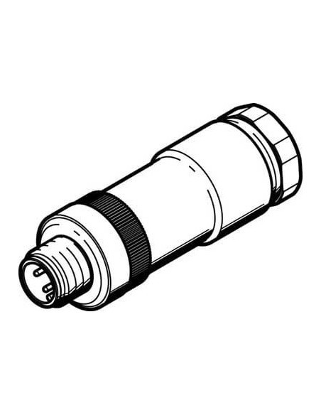 NECU-S-M12G4-D-IS Wtyczka | Przewody i Złącza | Eshop Dopak | Wszystko dla Przemysłu