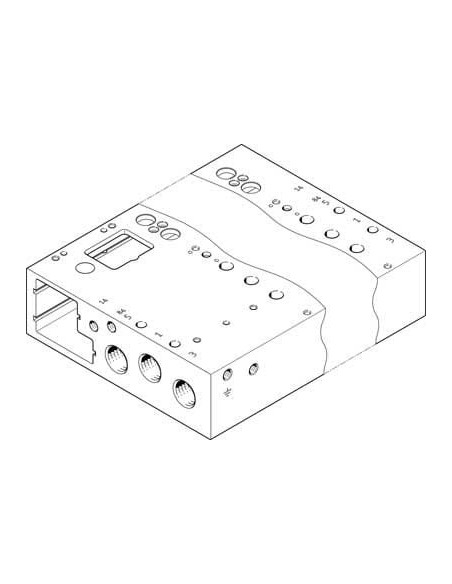 VABM-L1-14G-G14-16-GR Listwa przyłączeniowa | Pneumatyka | Eshop Dopak | Wszystko dla Przemysłu