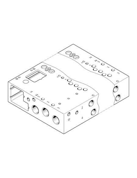VABM-L1-14W-G14-16-M-GR Listwa przyłączeniowa | Pneumatyka | Eshop Dopak | Wszystko dla Przemysłu
