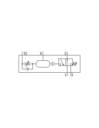VZO-3-PK-3 Zawór opóźniający czasowy | Hydraulika | Eshop Dopak | Wszystko dla Przemysłu