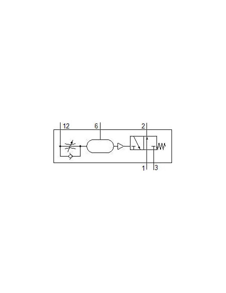 VZO-3-PK-3 Zawór opóźniający czasowy | Hydraulika | Eshop Dopak | Wszystko dla Przemysłu