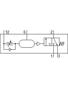 VZ-3-PK-3 Zawór opóźniający czasowy | Hydraulika | Eshop Dopak | Wszystko dla Przemysłu 2