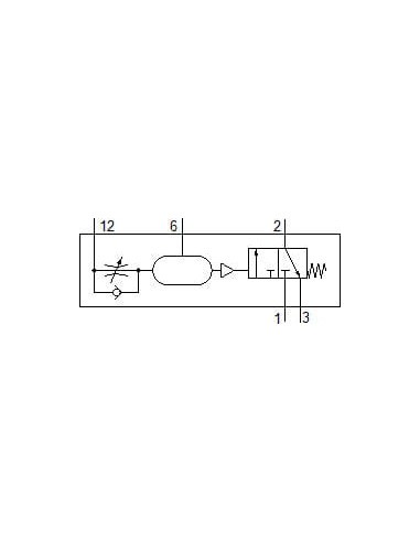 VZ-3-PK-3 Zawór opóźniający czasowy | Hydraulika | Eshop Dopak | Wszystko dla Przemysłu