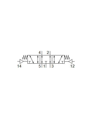 VUWS-L25-P53E-M-G14 Zawór pneumatyczny | Pneumatyka | Eshop Dopak | Wszystko dla Przemysłu