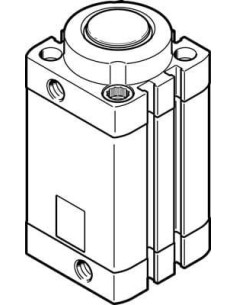 DFSP-40-20-DS-PA Siłownik zderzakowy | Pneumatyka | Eshop Dopak | Wszystko dla Przemysłu