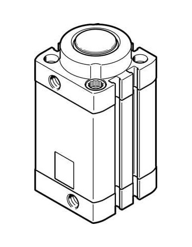 DFSP-40-25-DS-PA Siłownik zderzakowy | Pneumatyka | Eshop Dopak | Wszystko dla Przemysłu
