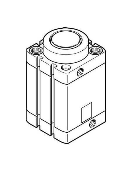 DFSP-50-20-DS-PA Siłownik zderzakowy | Pneumatyka | Eshop Dopak | Wszystko dla Przemysłu