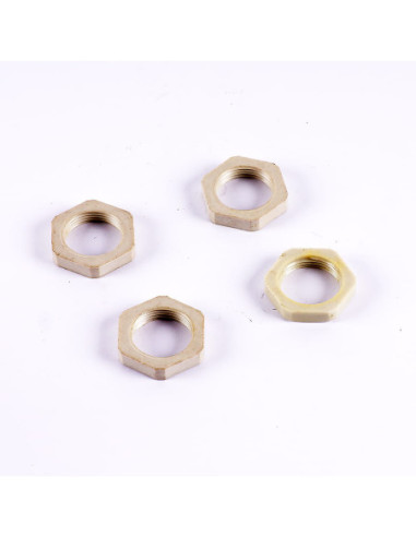 Nakrętka sześciokątna, plastikowa (śr. 21mm, wys. 6mm) | Mechanika Przemysłowa | Sklep Eshop Dopak