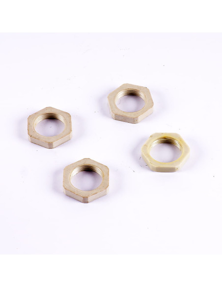 Nakrętka sześciokątna, plastikowa (śr. 21mm, wys. 6mm) | Mechanika Przemysłowa | Sklep Eshop Dopak