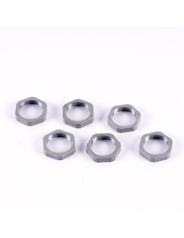 Nakrętka sześciokątna, plastikowa (śr. 20mm, wys. 5mm) | Mechanika Przemysłowa | Sklep Eshop Dopak
