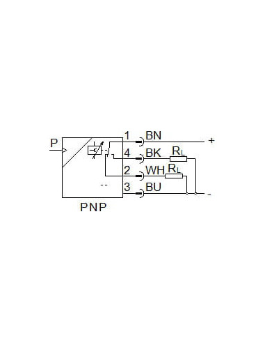 SPBA-P2R-G18-2P-M12-0,25X Wyłącznik ciśnieniowy | Automatyka | Eshop Dopak | Wszystko dla Przemysłu