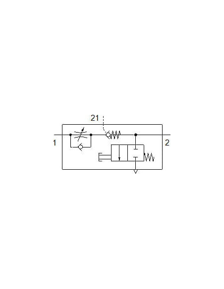 VFOF-LE-BAH-G18-Q6 Zawór dławiąco-zwrotny | Hydraulika | Eshop Dopak | Wszystko dla Przemysłu