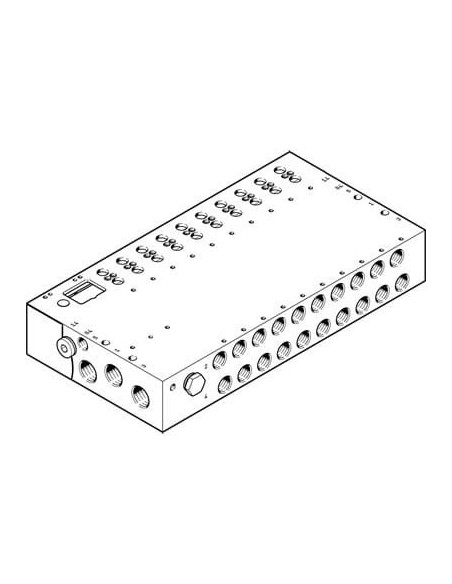 VABM-L1-18W-G38-10-G Listwa przyłączeniowa | Pneumatyka | Eshop Dopak | Wszystko dla Przemysłu