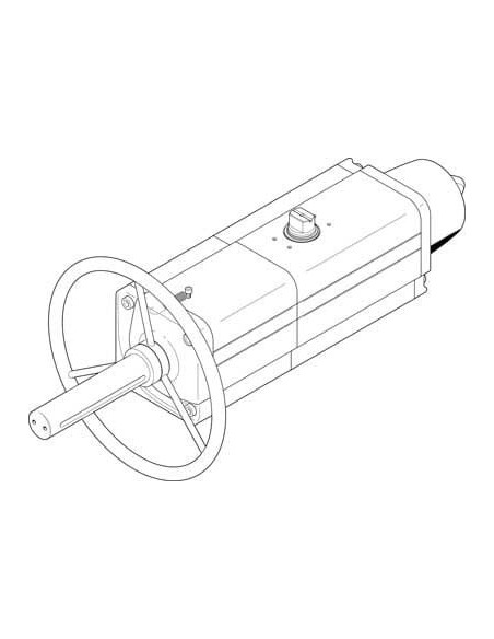 DAPS-0480-090-RS3-F1012-MW Napęd wahadłowy | Pneumatyka | Eshop Dopak | Wszystko dla Przemysłu