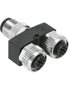 NEDY-L2R1-V1-M12G5-N-M12G4 Rozgałęziacz | Przewody i Złącza | Eshop Dopak | Wszystko dla Przemysłu