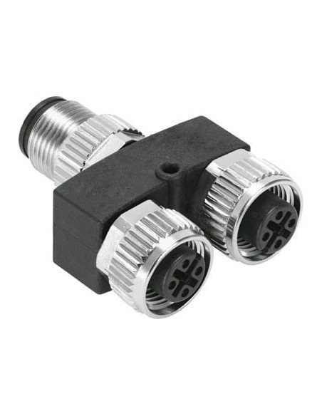 NEDY-L2R1-V1-M12G5-N-M12G4 Rozgałęziacz | Przewody i Złącza | Eshop Dopak | Wszystko dla Przemysłu