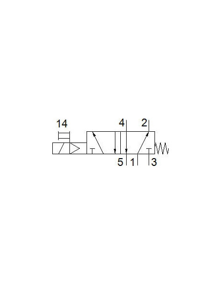 VUVG-L14-M52-MT-G18-1R8L Elektrozawór | Pneumatyka | Eshop Dopak | Wszystko dla Przemysłu