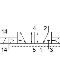 VSVA-B-M52-AZ-D2-1T1L Elektrozawór | Pneumatyka | Eshop Dopak | Wszystko dla Przemysłu 2