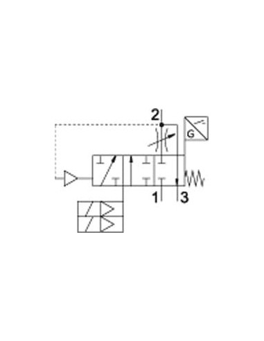MS6-SV-1/2-D-10V24-2M8 Zawór wolnego startu/szybki ego odpowietrzenia | Pneumatyka | Eshop Dopak | Wszystko dla Przemysłu