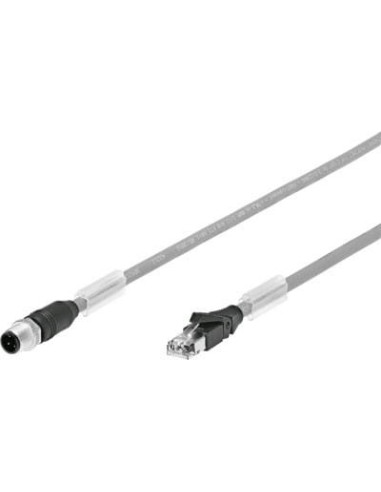 NEBC-D12G4-ES-5-S-R3G4-ET Kabel łączący | Przewody i Złącza | Eshop Dopak | Wszystko dla Przemysłu