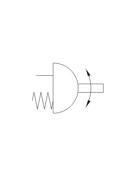 DFPD-80-RP-90-RS60-F0507 Napęd wahadłowy ISO5211 F05/07 kwadrat 17mm 60/30 Nm powrót spręż. | Hydraulika | Eshop Dopak | Wszystk