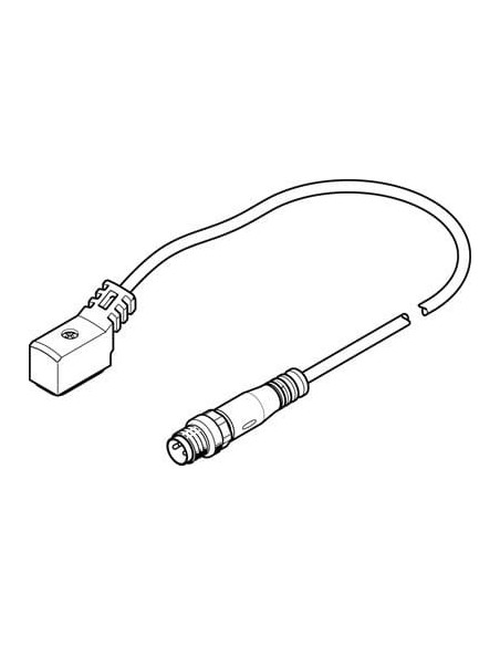 NEBV-Z4WA2L-R-E-2.5-N-M8G3-S1 Kabel łączący | Przewody i Złącza | Eshop Dopak | Wszystko dla Przemysłu